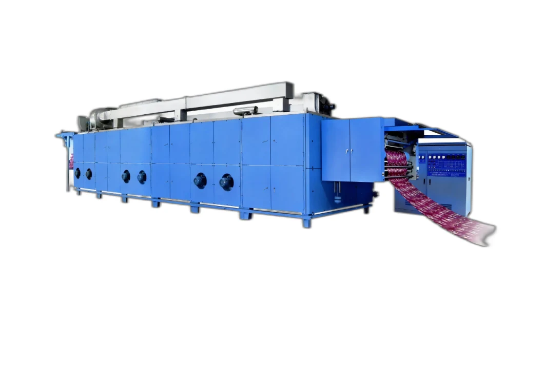 Three-Layer Loose Dryer Machine for Fabrics Use Hot Oil Heating