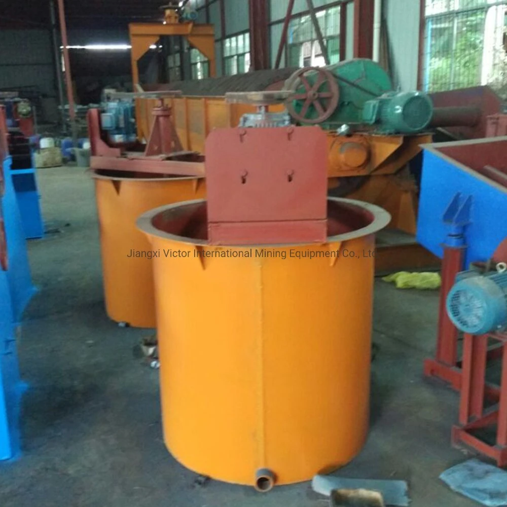 Gold Making Machines Dual Impeller Agitation Leaching Tank for Gold Mining Machinery and Equipment