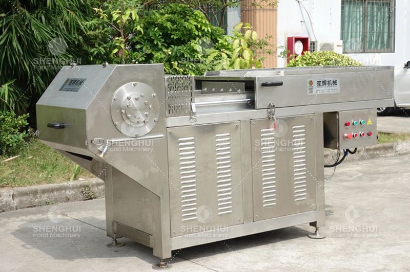 Automatic Frozen Meat Slicing Machine Frozen Meat Crushing Equipment Kitchen Food Equipment