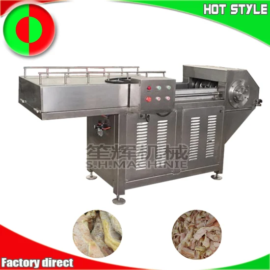 Automatic Frozen Meat Slicing Machine Frozen Meat Crushing Equipment Kitchen Food Equipment