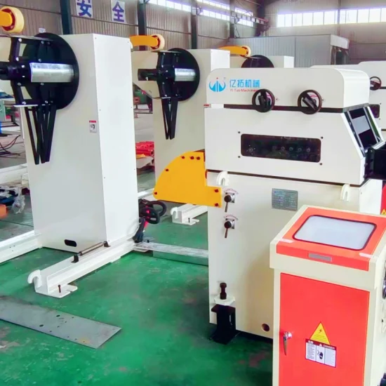 High Efficiency Combined Uncoiler Sraightener Feeder for Punch Press Machine