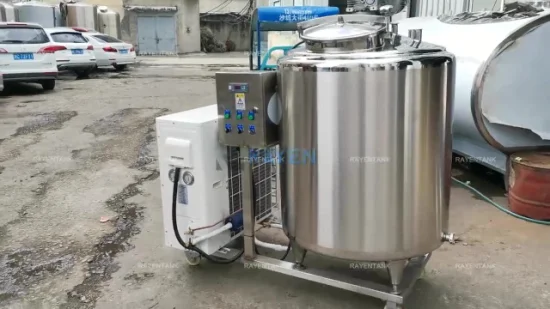 Sanitary Stainless Steel Cooling Agitation Tank Industrial Chemical Reactions